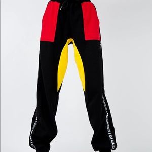 Colorblock Jogger Pants